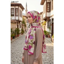 Sharell Fransız Ipeği Şal (Fuşya) 248-117