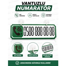 Startcar Toyota Corolla E110 92-98 Dekor Plakalı Numaratör Yeşil 20,5 x 7,5 Scr