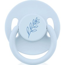 Wee Baby Pure Yuvarlak Uçlu Kauçuk Emzik No:1 - Mavi