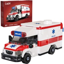 Cada C55066 Ambulans Aracı 163 Parça Block Oyuncak