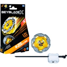 Beyblade x Başlangıç Paketi Değnek Sihirbazı 5-70DB Ux Döner Top ve Başlatıcı ile