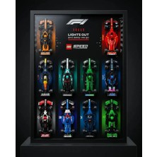 Brix Frames Brıx Frames® All In One Lego® Speed Champions 2025 F1 Sergileme Çerçevesi 50X70 cm | Yeni Nesil 3D Askı Sistemi