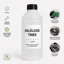 Orlisse Beauty Cosmetic     Orlisse Selülozik Tiner 1 Litre | Boya Inceltici ve Güçlü Yüzey Temizleyici
