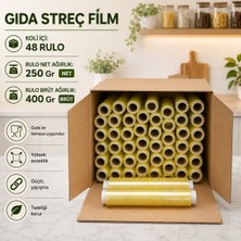İsopack Gıda Streç Film 30 cm 100 Metre 1 Koli (48RL)