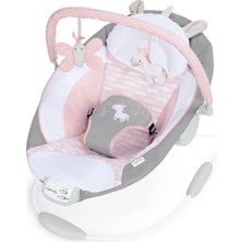 Ingenuity Rahatlatıcıana Kucağı, Sesler ve Titreşimler, 0-6 Ay, 9 Kg'ya Kadar - Flora The Unicorn (Pembe)