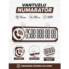 Şahinler Oto Aksesuar Fiat Doblo Combi Dekor Plakalı Numaratör Siyah 20,5 x 7,5 Şhn