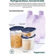 Tupperware Tek Dokunuş Set 3 Lü  Be 3ADET 750 Şişe Lila