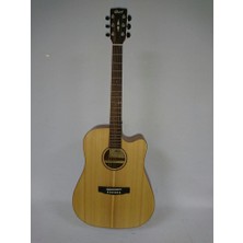 Cort Earthgrand Bw Cfm Op Elektro Akustik Gitar, Çantalı, Cutaway