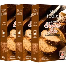 Talya Foods Glutensiz Kolay Yap 3X430G Ekmek Mix Avantaj Seti