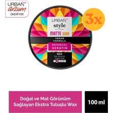 Urban Care Style Guide Matte Wax 100 ml - 3 Adet