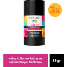 Urban Care Style Guide Güçlü Tutuş Sağlayan Saç Sabitleyici Stick Wax 35 gr - 3 Adet
