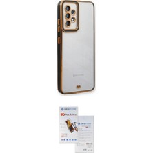 Marsilyan™- Galaxy A73 5g Kılıf Çekirdek Klasik Serisi - Siyah Seramik Nano Ekran Koruyucu