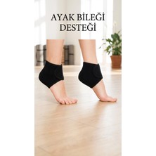 Gees Global Silikon Tabanlı 2'li Ortopedik Çorap Seti Topuk Dikeni ve Nasır Destekli