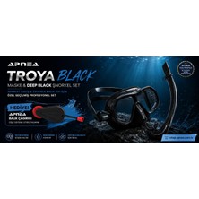 Apnea Troya Black Hunter Pack (Balık Çağırıcı Hediyeli)