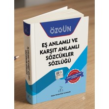 Meraklı Zihinler Eş Anlamlı ve Karşıt Anlamlı Sözcükler Sözlüğü