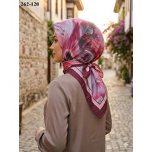 Moon Scarf Desenli Bambu Pamuk Eşarp 262-120