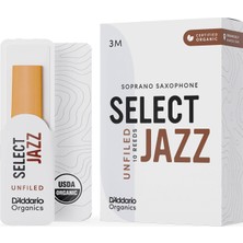 Rico Royal ORRS10SSX3M Organic Select Jazz Soprano Saksafon Kamışı