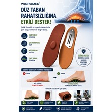 Velform Içe Basma Düz Taban Ark Metatarsal Epin Tam Çelik Tabanlık Taban Çökmesi