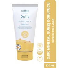 Trukid Günlük Kullanıma Uygun Güneş Kremi Spf 30 100 ml