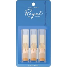 Rico Royal RCB0330 Royal Bb Klarnet Kamışı, (3’lü Paket), No:3