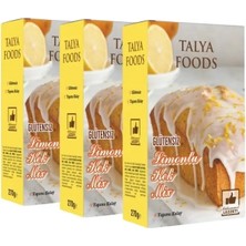 Talya Foods Glutensiz Kolay Yap Limonlu Kek Mix 3X270G Avantaj Seti