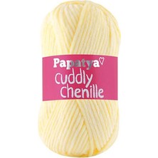 Papatya Cuddly Chenille Kadife 7020 Açık Sarı