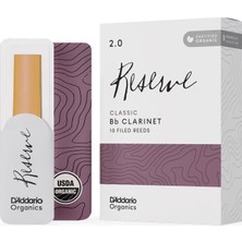 Rico Royal ODCT1020 Organic Reserve Klasik Bb Klarnet Kamışı