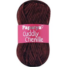 Papatya Cuddly Chenille Kadife 9065 Kahve