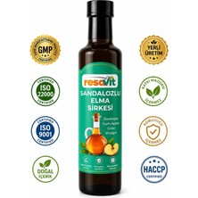 Resavit Sandaloz Sakızlı Elma Sirkesi Doğal Fermantasyon 500 ml