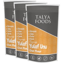 Talya Foods Glutensiz Yulaf Unu 3x 350G Avantaj Seti