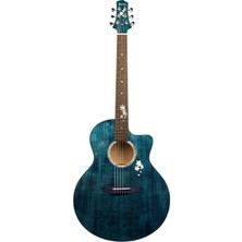 Trumon Sakura 520TFBU-M1 Elektro Akustik Gitar
