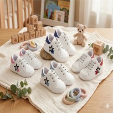 Erca Home Tekstil Ürünleri Lux Bebe Patik Spor Ayakkabı   Baby Shoes 1 Ay,12 Ay Kız / Erkek Lacivert