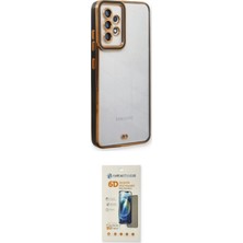 Marsilyan™- Galaxy A73 5g Kılıf Çekirdek Klasik Serisi - Siyah 6d Mat Seramik Hayalet Nano Ekran Koruyucu