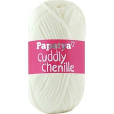 Papatya Cuddly Chenille Kadife 1200 Krem