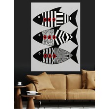 Kanvassepetinet Siyah Beyaz Yüksek Kaliteli Yağlı Boya Dokulu Kanvas Canvas Tablo Kanvas Tablo Canvas Tablo Duvar D