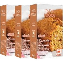 Talya Foods Glutensiz Kolay Yap Havuçlu & Tarçınlı 3X270G Kek Mix Avantaj Seti