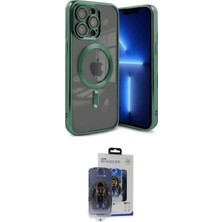 Marsilyan™- iPhone 15 Pro Max Kılıf Nova Işık Özel Seri - Siyah Vanessa Magic Cam