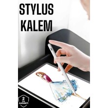Uravas Store Tablet Kalemi Stylus Pen Dokunmatik Kalem Android ve Ios Uyumlu Şarjlı