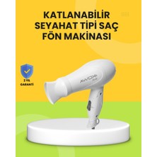 Uravas Store Katlanır Gövdeli Saç Kurutma Makinesi Ev ve Valiz Kullanımı