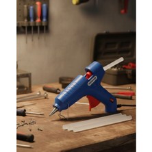 Uravas Store Pratik Kullanımlı 60 W Silikon Tabancası 11 mm Silikon Uyumlu 5 Silikon