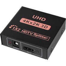 Uravas Store Hytech Hy-Lu2 2xhdmı 2k-4k Monitör Çoklayıcı (1PC-2MONITÖR)(1923)