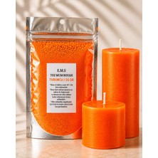 E.M.S 25 gr Turuncu Toz Mum Boyası Soya,parafin,balmumu,hindistan Cevizi Mum Yapımına Uygun