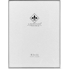 Uravas Store Lawrence Frames Simply Metal Resim Çerçevesi, 21,6 x 27,9 Cm, Gümüş Rengi