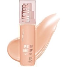 Uravas Store Maybelline New York Lifter Niasinamid ve Hyalüronik Asit Içeren Aydınlatan Fondöten - 116
