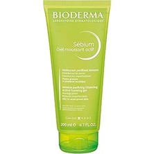 Uravas Store Bioderma Sébium Yağlı, Akne Eğilimli Cilt Sivilce Karşıtı Salisilik Asit Glikolik Asit Temizleme Jeli 200 ml