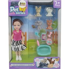 Uravas Store Pet Shop - Bebekli Köpek Bakım Seti - 7722-3 - Esmer - 1 Adet