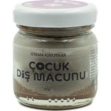 Uravas Store Otama Kırkpınar Doğal Vegan Çocuk Diş Macunu 40 ml