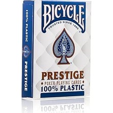 Uravas Store Bicycle® Prestige Rider Back 100% Plastic Index Playing Cards