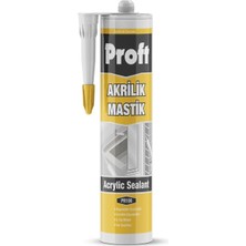 Proft PR100 Akrilik Mastik 450 gr Beyaz