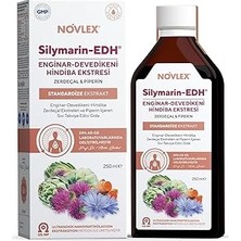 Uravas Store Silymarin-Edh Enginar (Artichoke), Devedikeni (Milk Thistle), Hindiba, Zerdeçal ve Piperin Ekstraktı (Ekstresi) Içeren Sıvı Takviye Edici Gıda 250ML